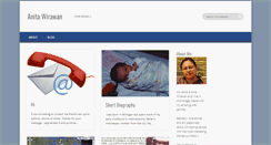 Desktop Screenshot of anitawirawan.com